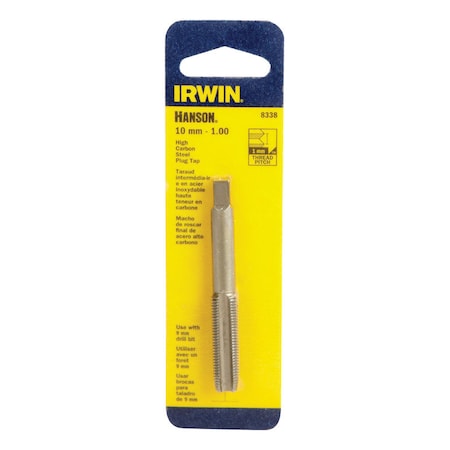Irwin Irwin Hanson High Carbon Steel Metric Plug Tap 10 - 1.00 mm 1 pc 8338